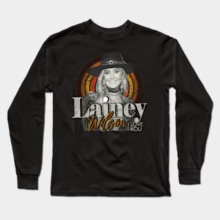 lainey wilson i love you vintage design on top Long Sleeve T-Shirt